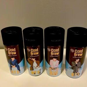 BTS Souvenir Americano Cold Brew Plastic Bottles